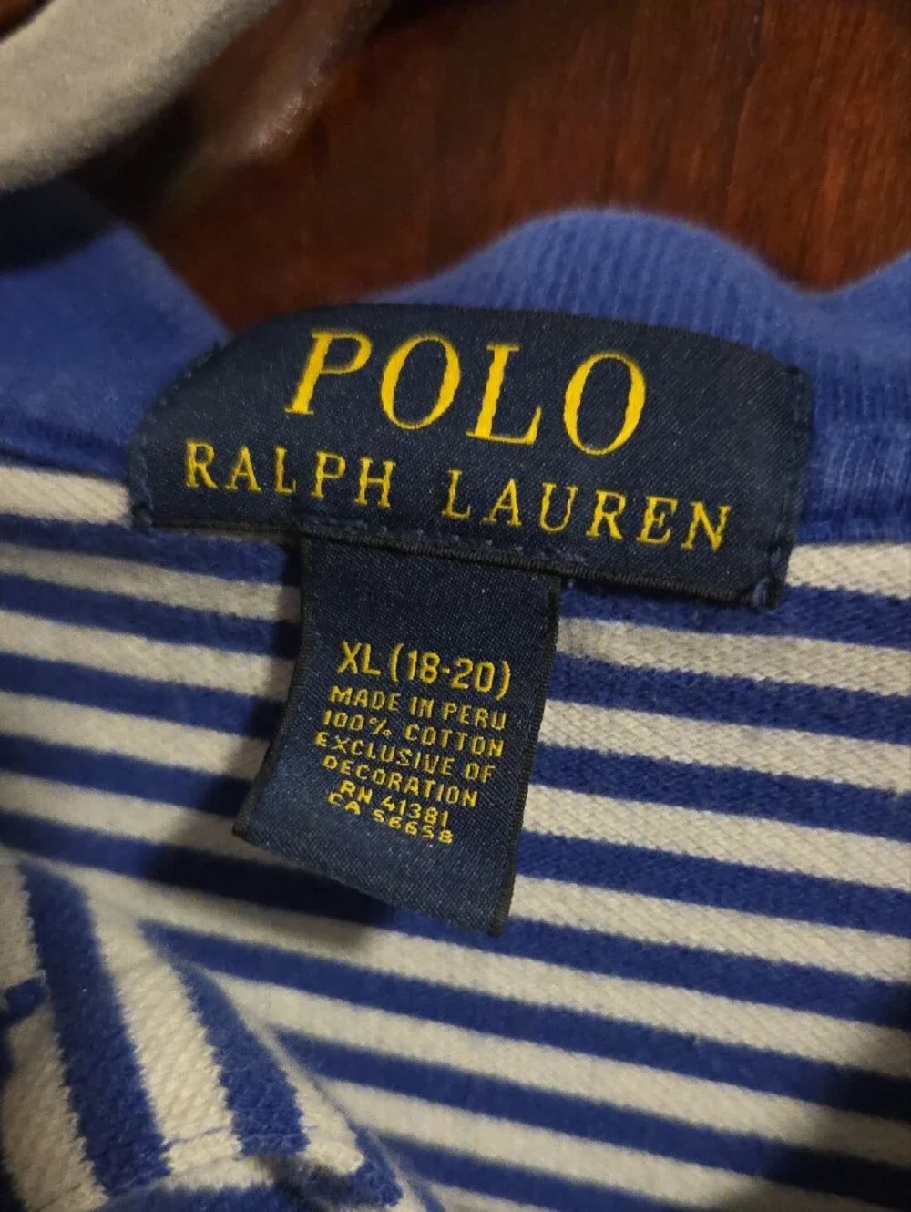 Ralph Lauren one crew